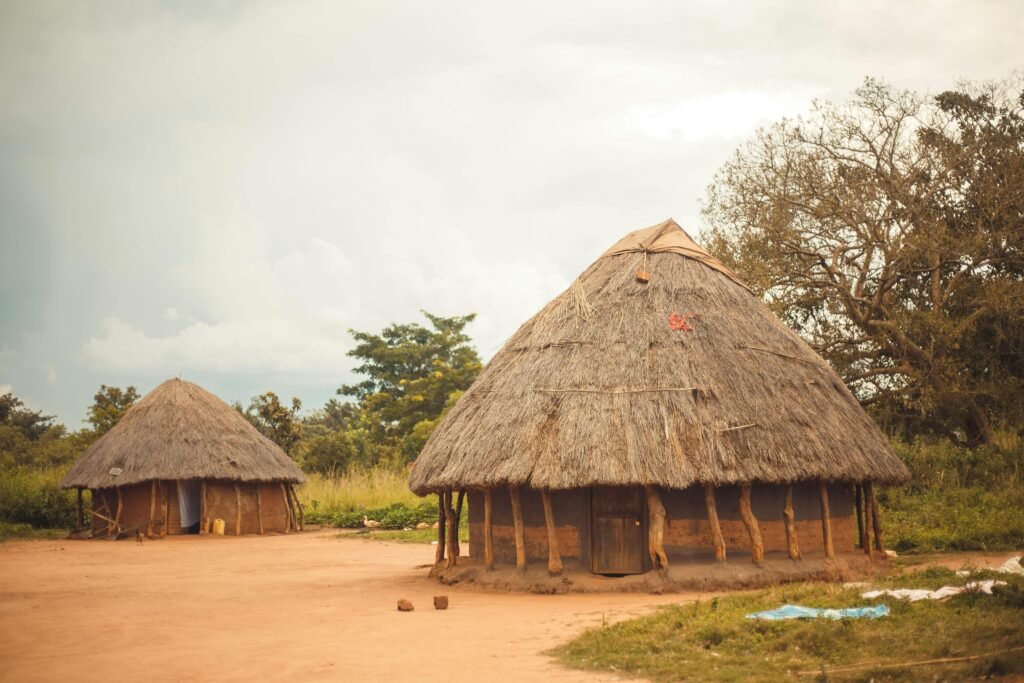 african hut
