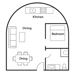 Quonset Hut Homes Interior