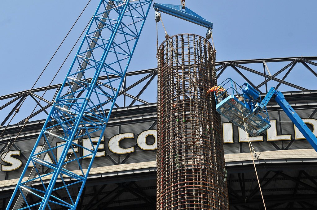 steel piers